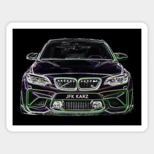 BMW M3 3 Series 2013 Front End Magnet